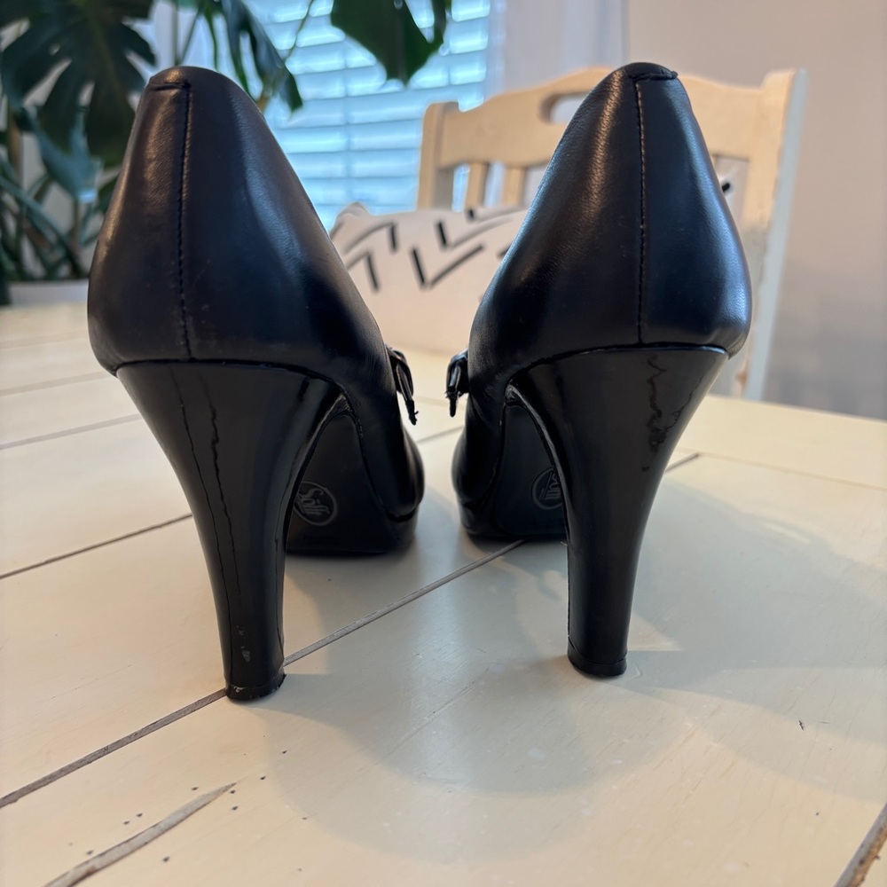 Sofft Mary Jane Heels Women’s Size 8.5 Black Leather - Picture 8 of 16